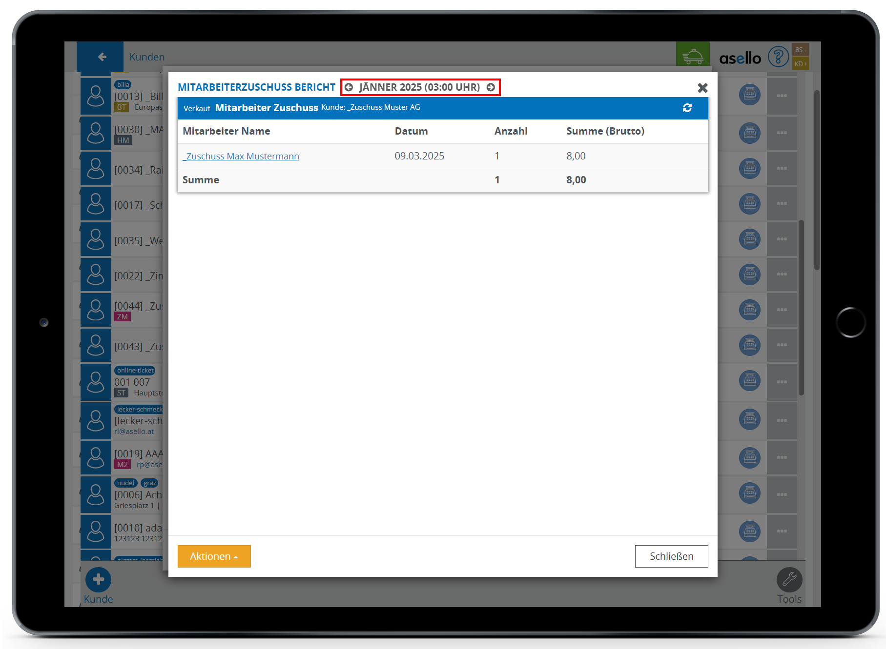 Sammelrechnung Bericht Übersicht.png